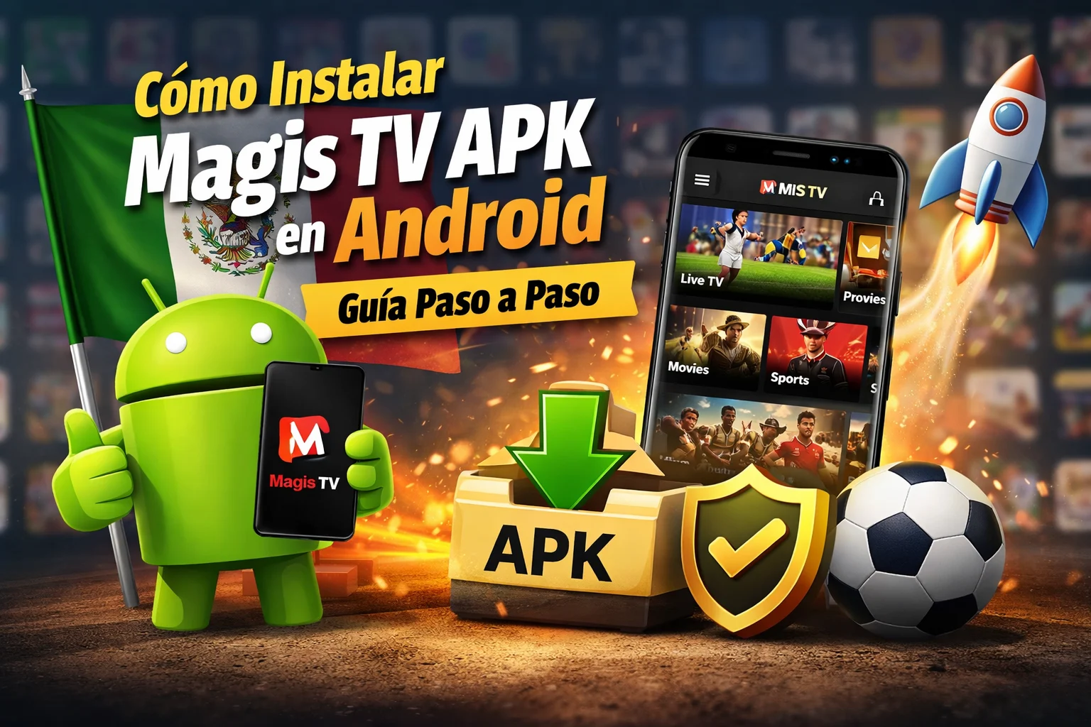Cómo instalar Magis TV APK