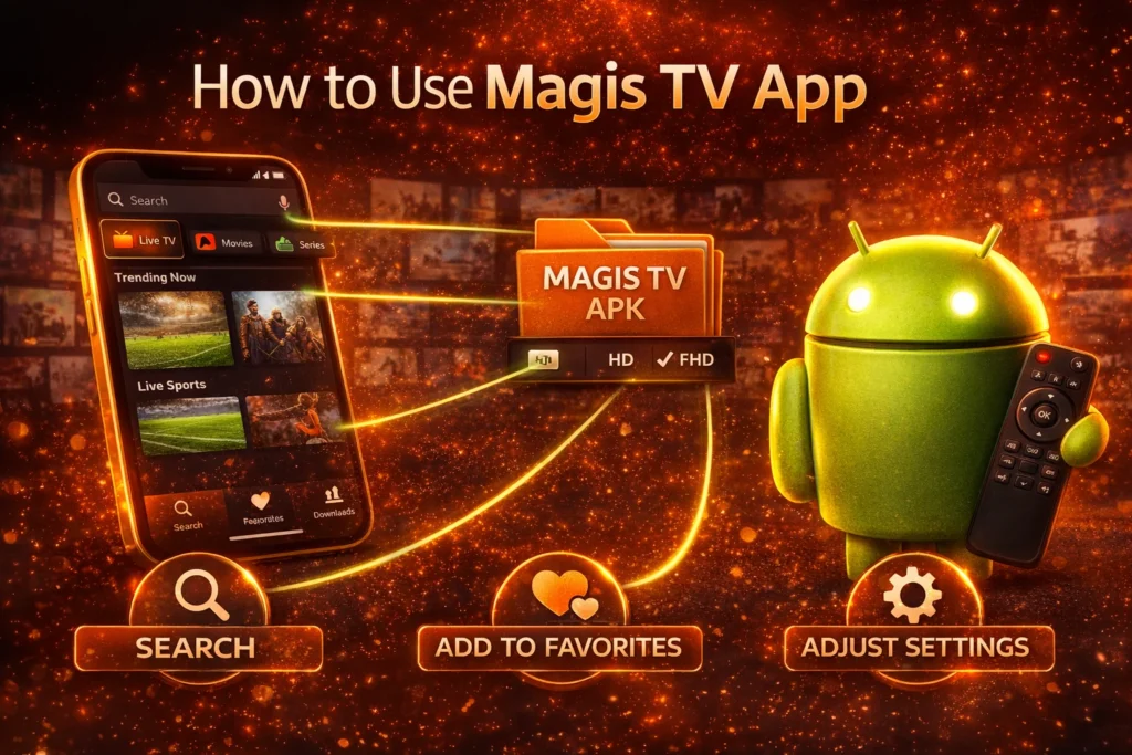 Cómo usar la app Magis TV