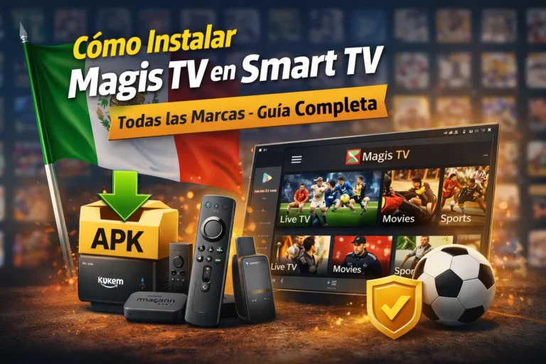 Instala Magis TV en tu Smart TV