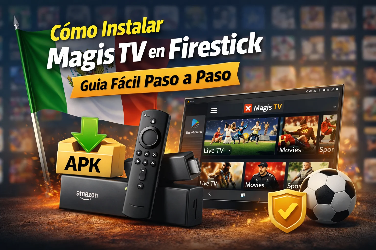 Instalación De Magis TV en Firestick