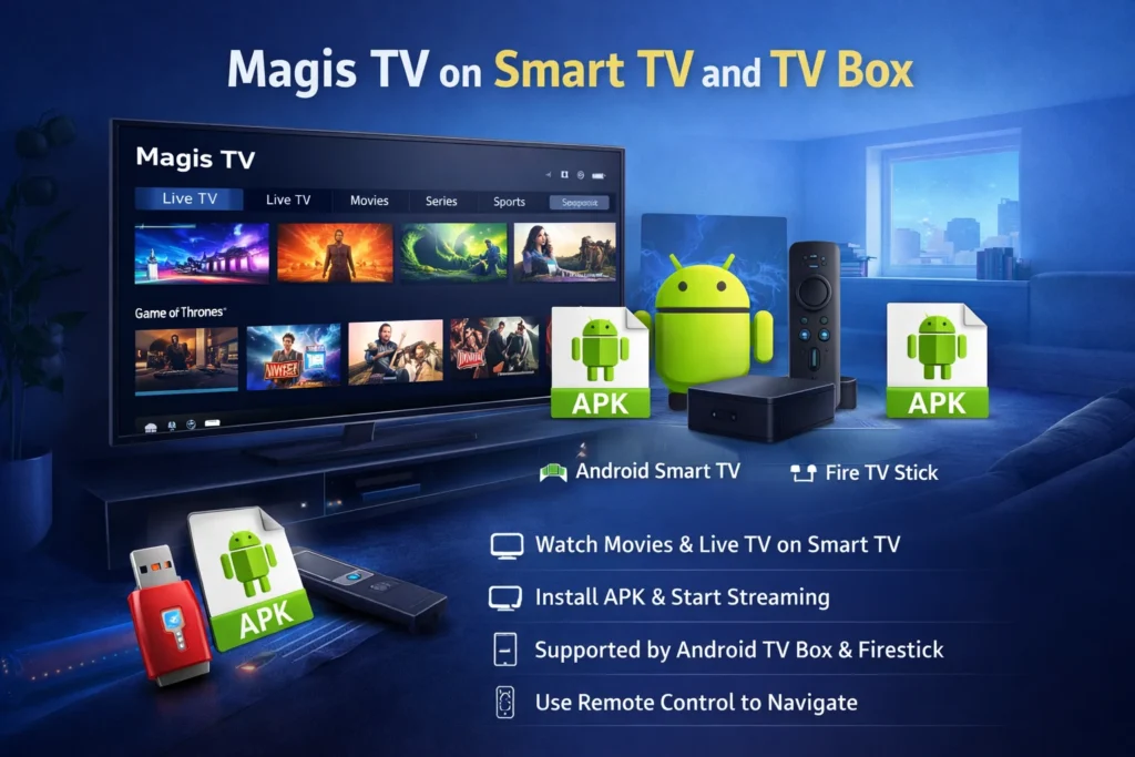 Magis TV on Smart TV and TV Box